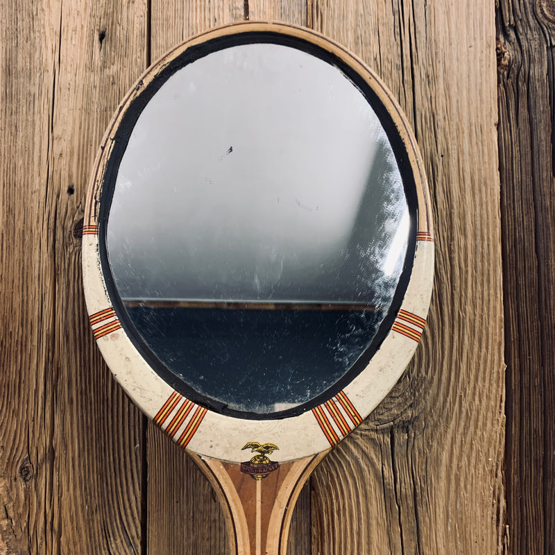 Spiegel aus Vintage Tennisschläger | Code: Tennis-2